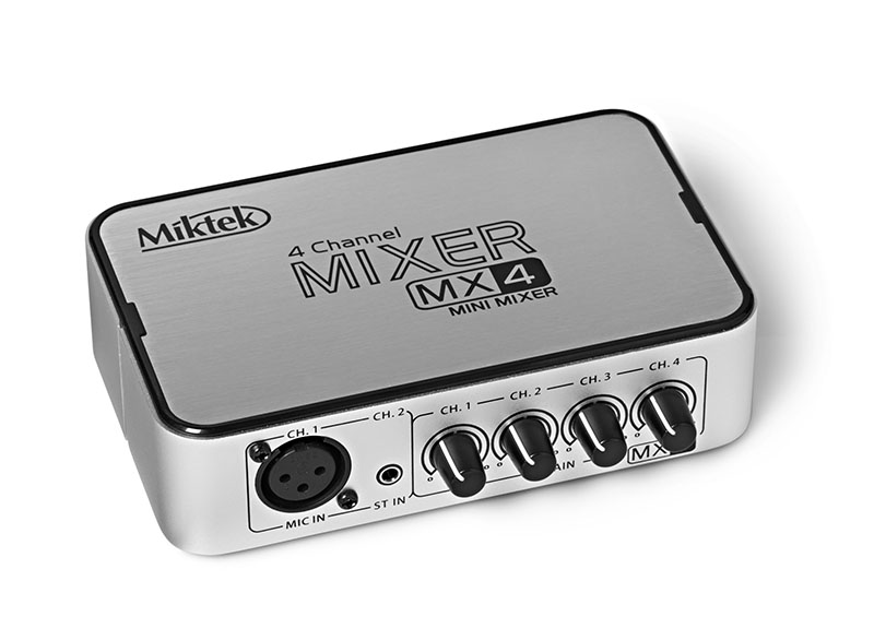 SubZero SZ-MIX04 4-Channel Mini Mixer